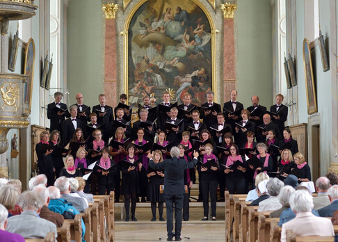 Der Erlanger Chor Vocanta umfasst rund 50 Sängerinnen und Sänger | © Erlanger Chor Vocanta